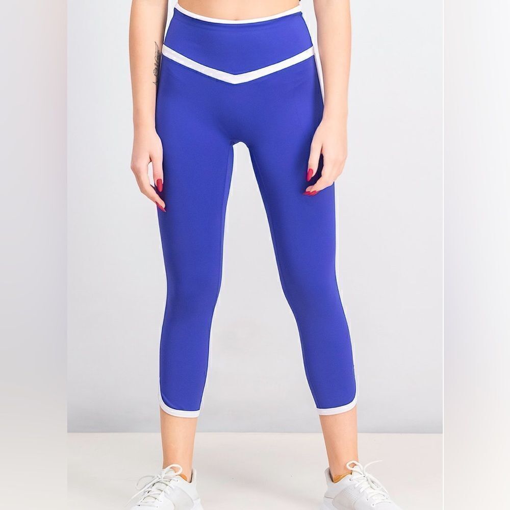 Activology Blue Capri Fitness Leggings